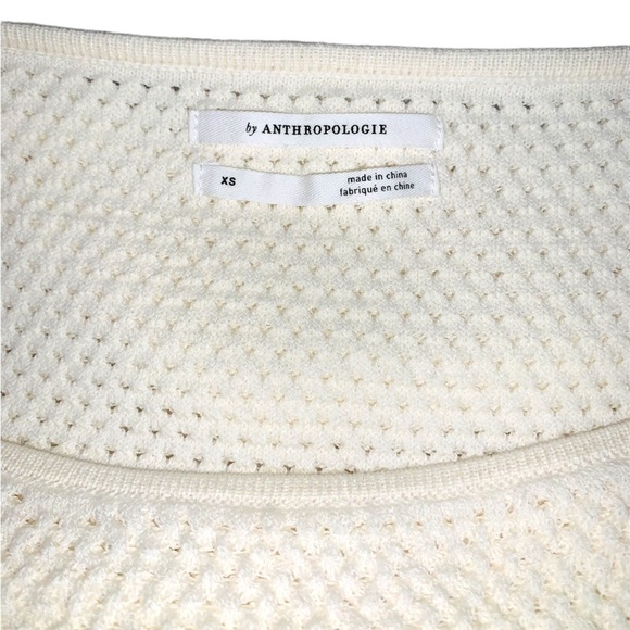 NWT Anthropologie Emilia Pommed Ivory Pullover Size XS - Picture 6 of 14